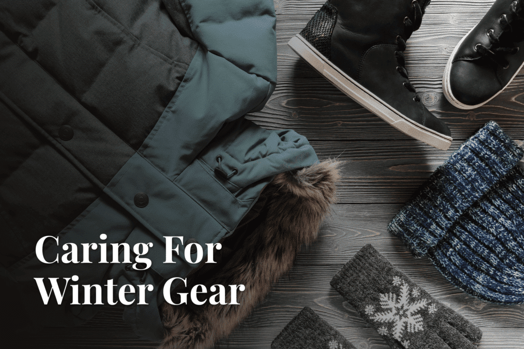How to properly maintain winter gear in Colorado.